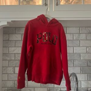 Polo by Ralph Lauren Bold Red Hoodie